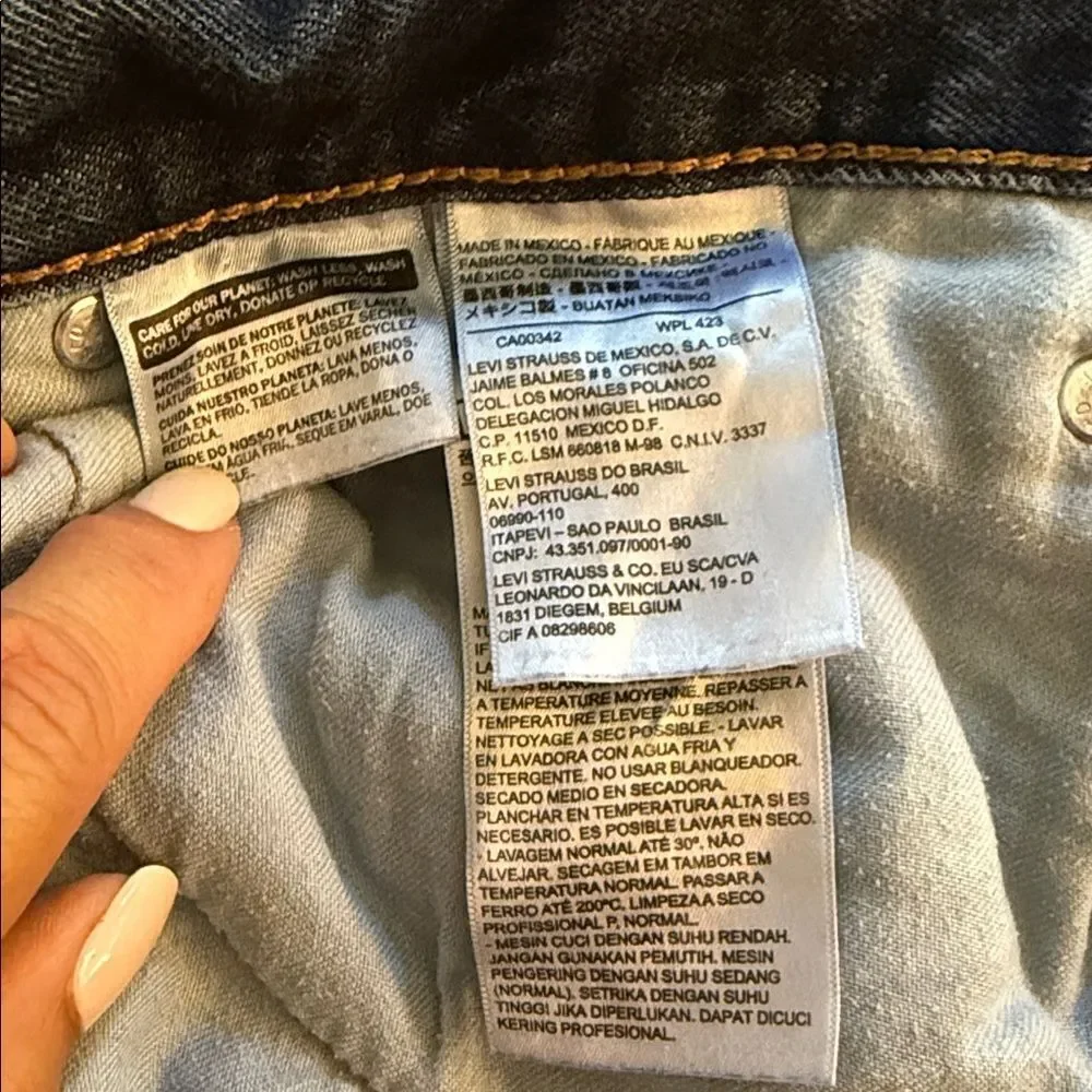 Mens Levis 514 36 x 32 excellent condition